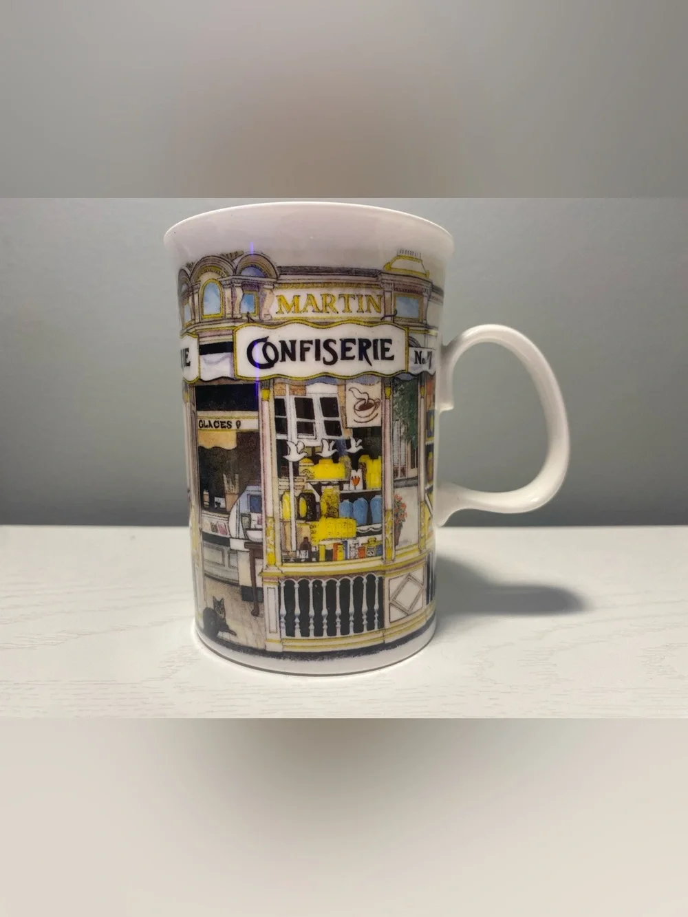 Au Coin De La Rue Richard Partis Mug Dunoon